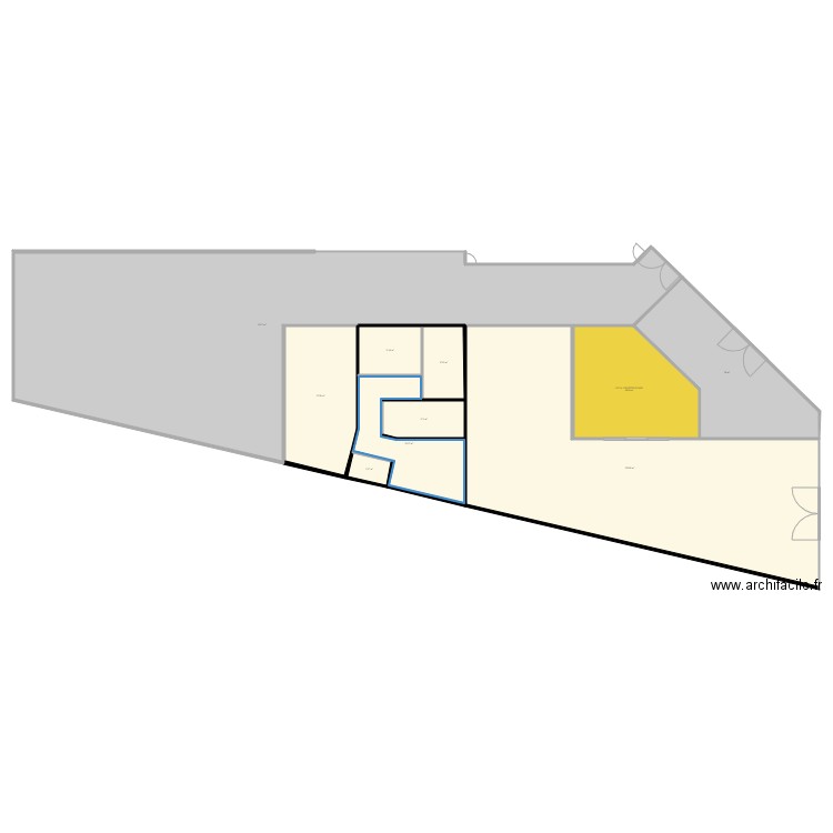 ak99 1005C SIMULATION RESIDENCE ETUDIANTE. Plan de 0 pièce et 0 m2