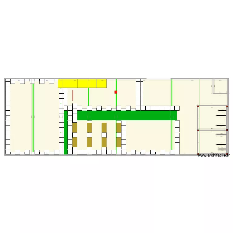 Plan box actuel 12/09/2023. Plan de 