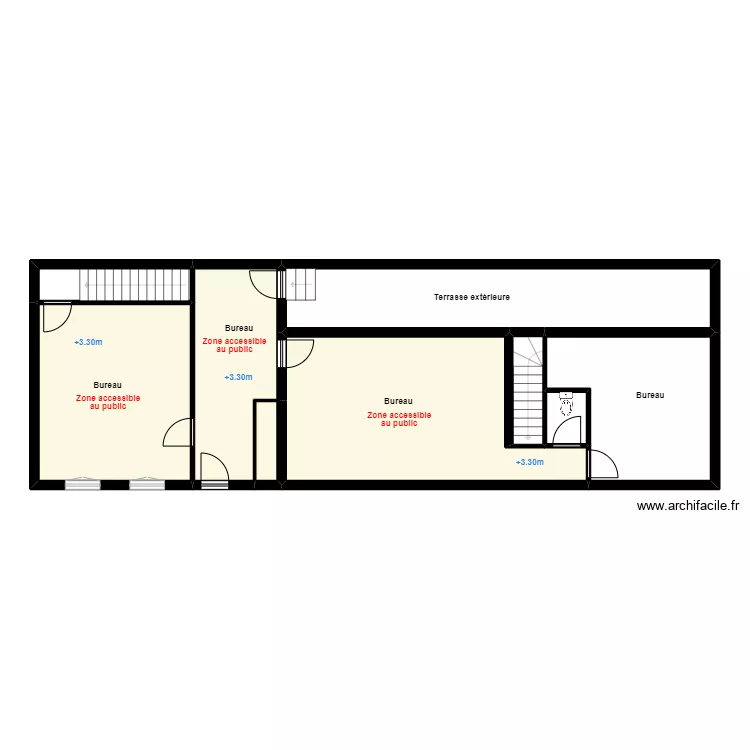 ABCD Etage - Acc/ERP. Plan de 