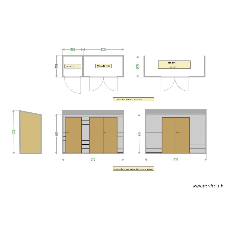 abris outils et meubles jardin 2021 11 25a. Plan de 7 pièces et 17 m2