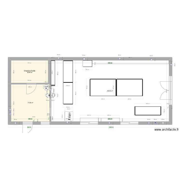 Local Puy St Martin - Projet V3. Plan de 0 pièce et 0 m2