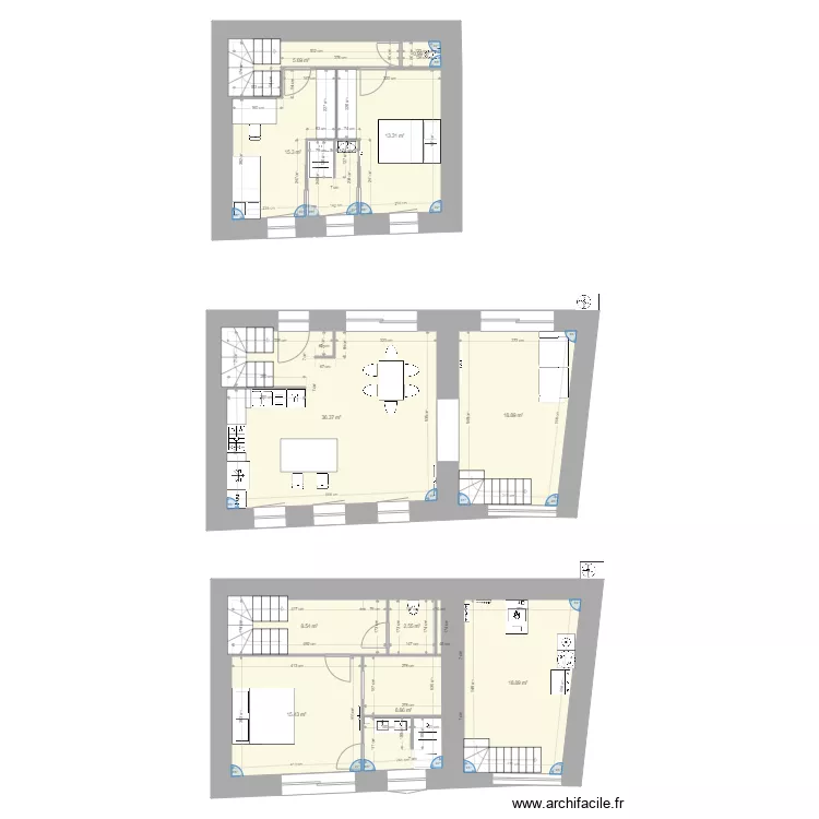 Maison v2. Plan de 