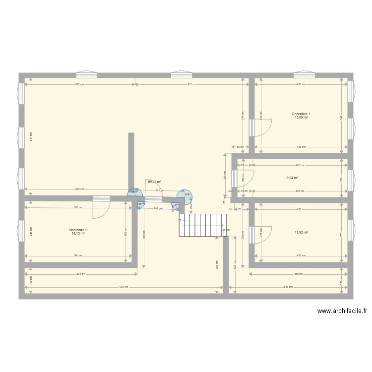 Rez de chaussée renove. Plan de 0 pièce et 0 m2