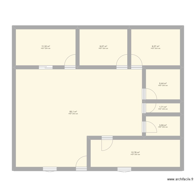 a finir Rudy. Plan de 0 pièce et 0 m2