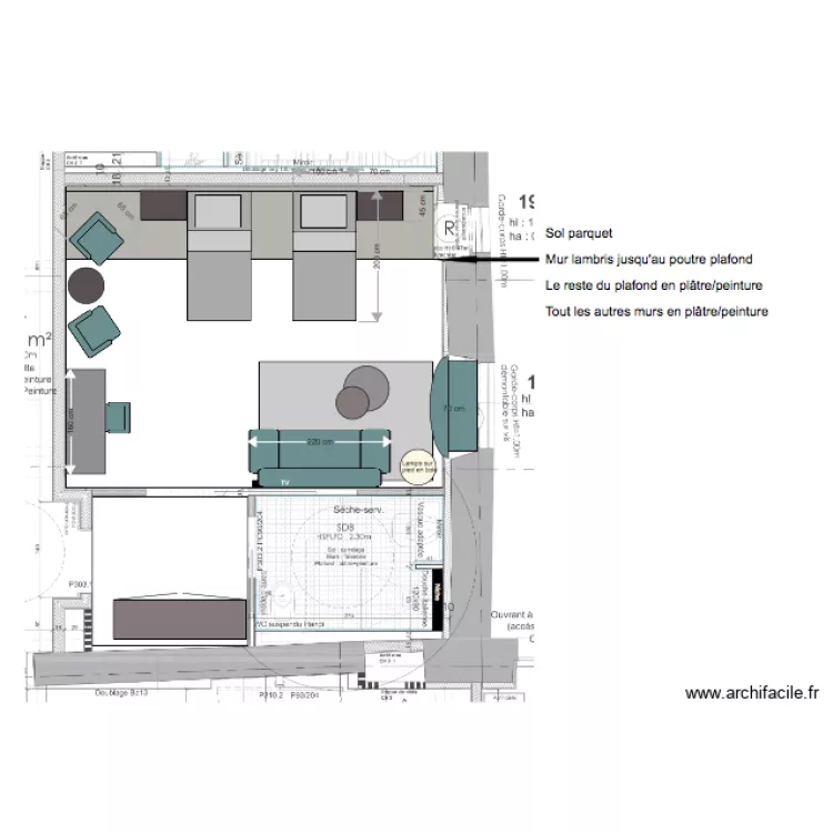 chambre 3 new one. Plan de chambre 3 new one. Plan de