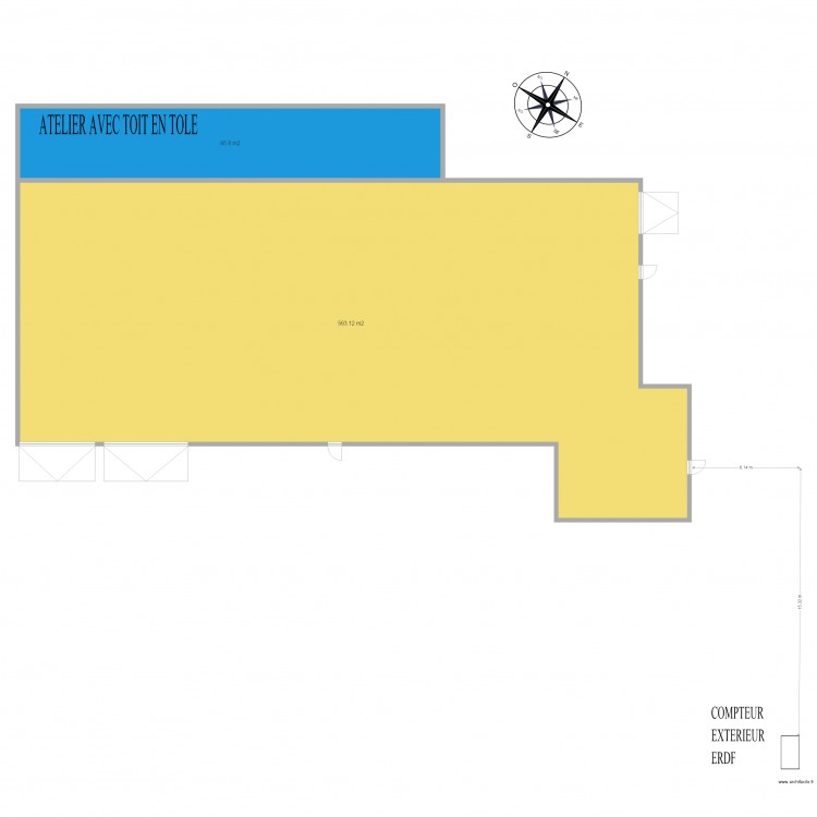 Plan Général ERDF. Plan de 0 pièce et 0 m2