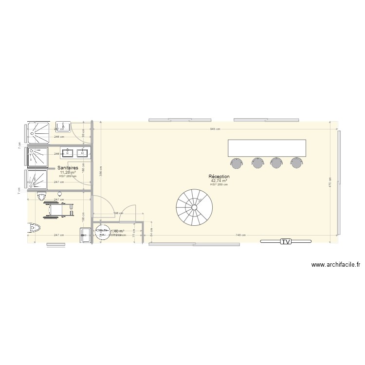 Can Padel. Plan de 0 pièce et 0 m2