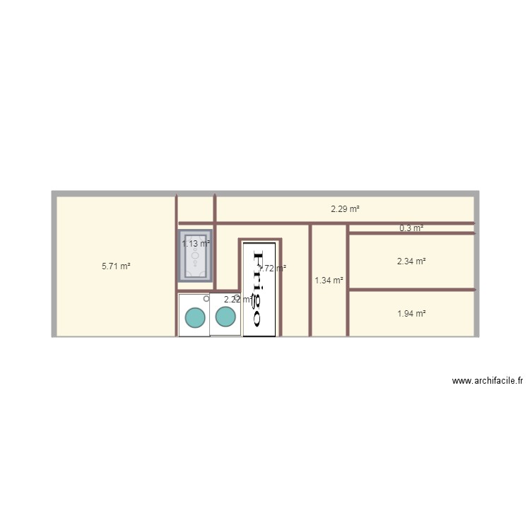 MUR Garage. Plan de 0 pièce et 0 m2