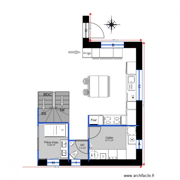 Cercier version 6. Plan de 0 pièce et 0 m2