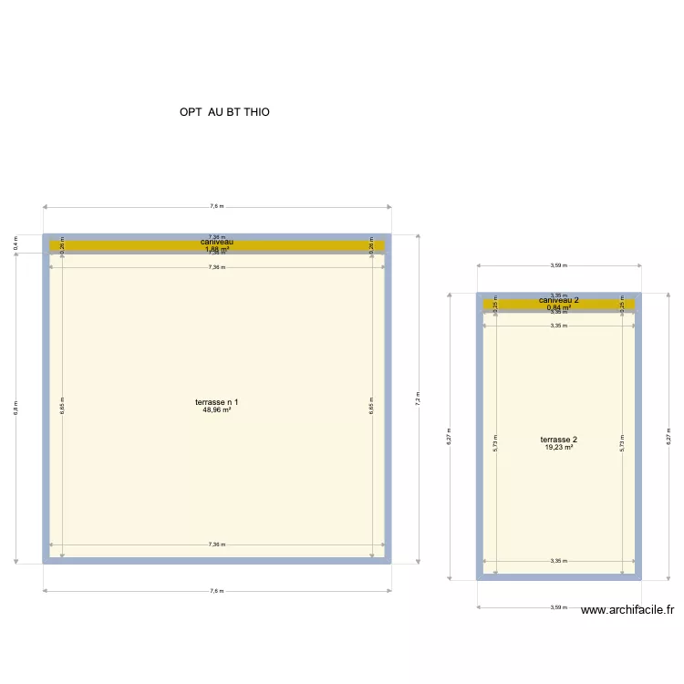 bt  de thio opt. Plan de 