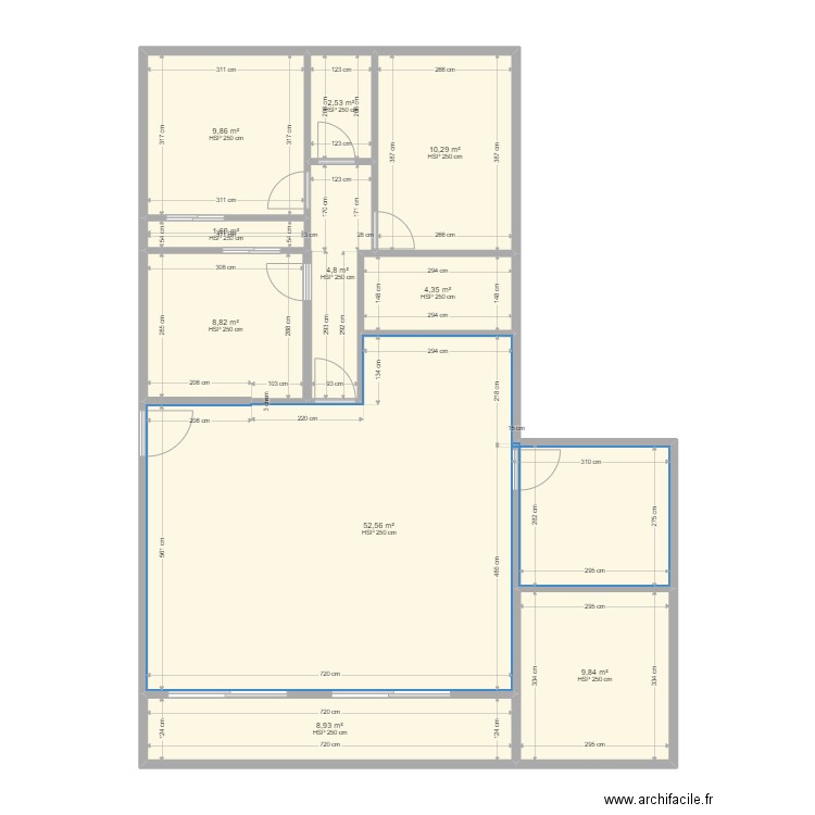 Espagne Mas nou P1. Plan de 0 pièce et 0 m2