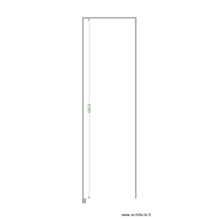 Local technique vie. Plan de 0 pièce et 0 m2