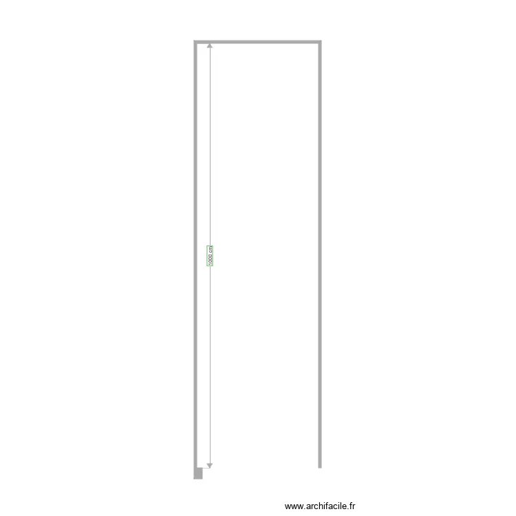 Local technique vie. Plan de 