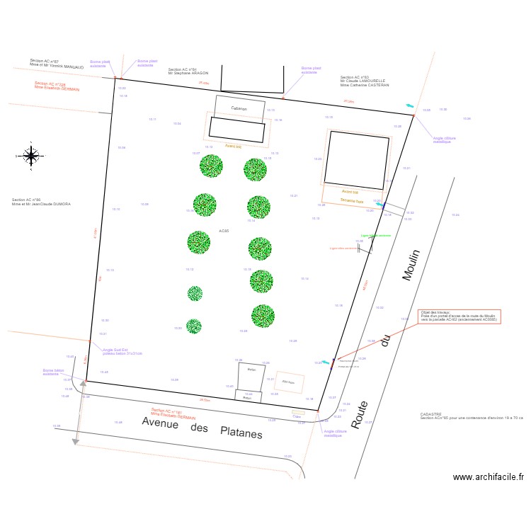 AC 85 Etat des lieux. Plan de 0 pièce et 0 m2