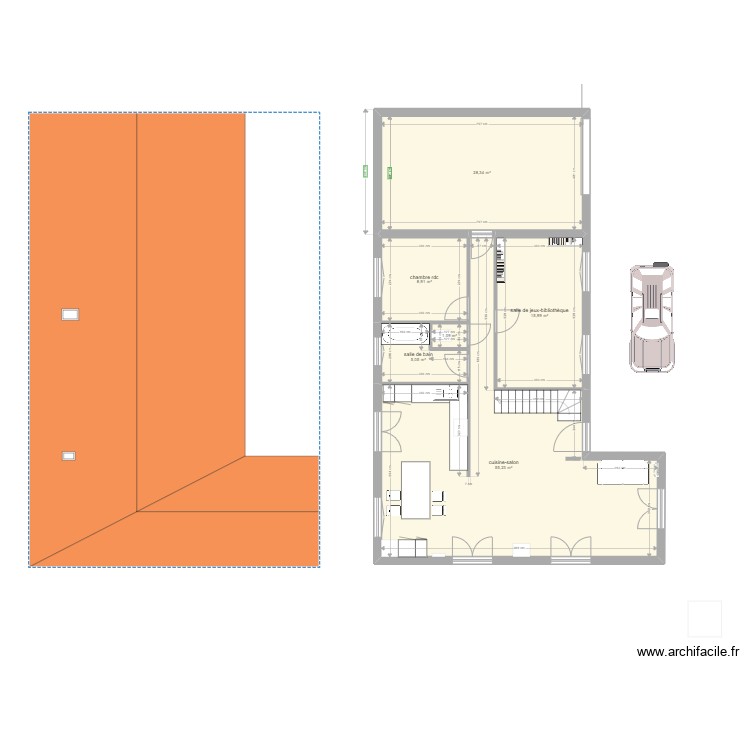 Rouges Plan Plan – rougé 3 – Par fabpsy44 ️ | ArchiFacile