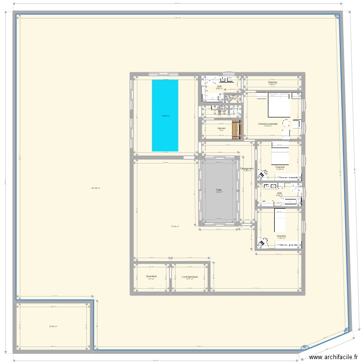 SAINT JOSEPH PATIO PHASE 1. Plan de 0 pièce et 0 m2