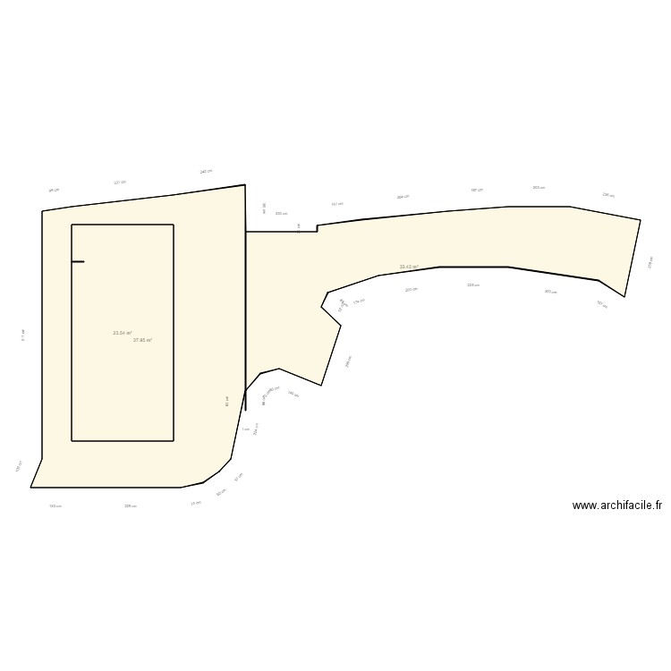 Cadiz rivesaltes. Plan de 3 pièces et 119 m2