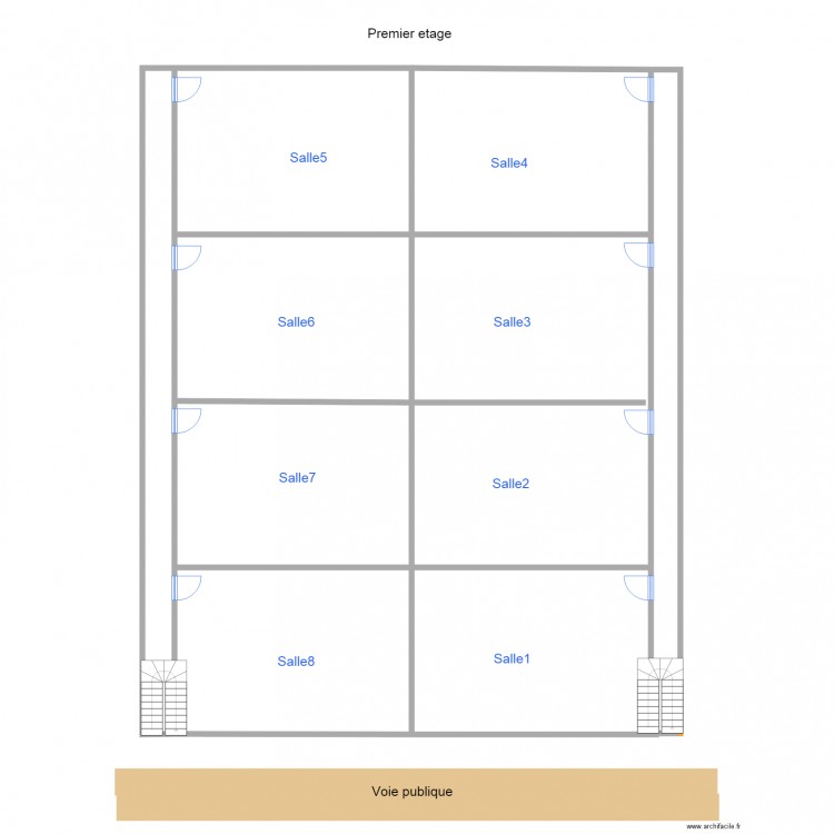 third level. Plan de 0 pièce et 0 m2