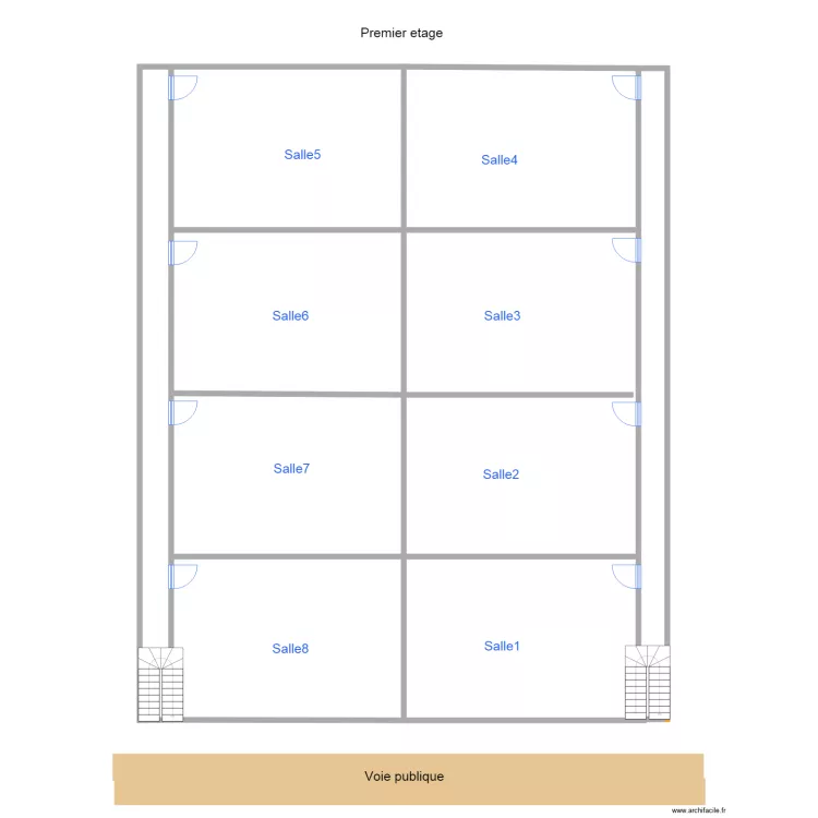 third level. Plan de 
