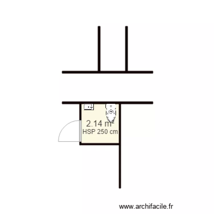 ROUMIER WC HANDICAPE. Plan de 