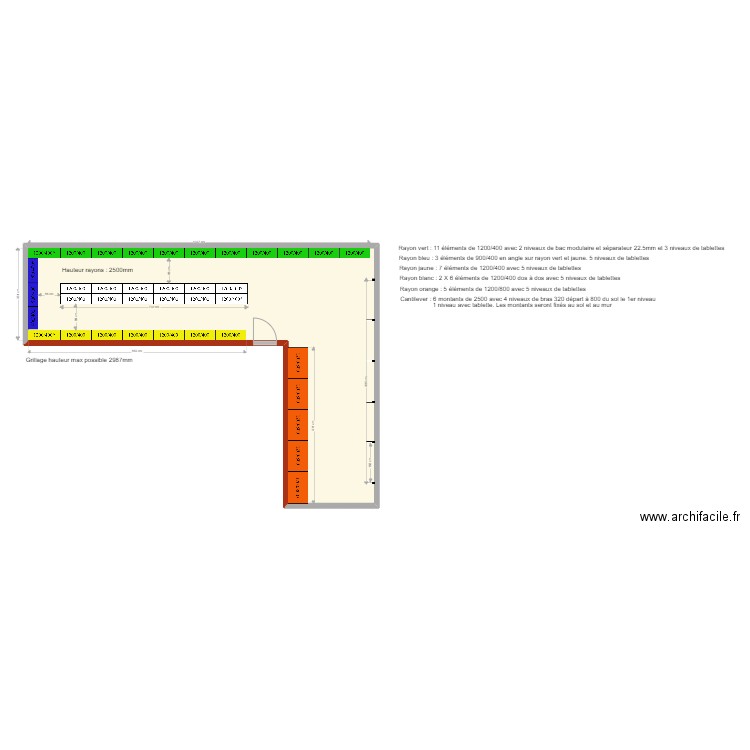 Regional Visétoise. Plan de 1 pièce et 71 m2