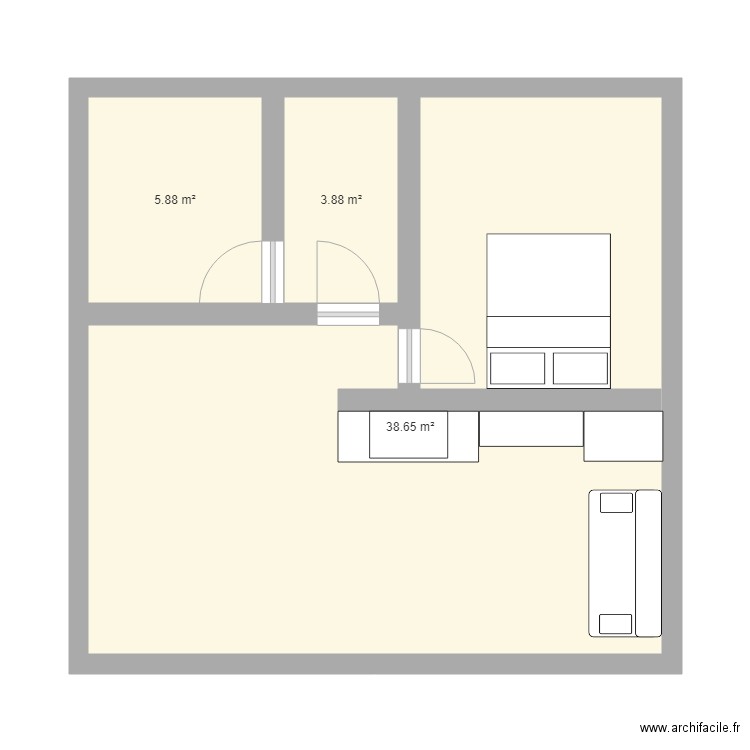 maison de gaetan. Plan de 0 pièce et 0 m2