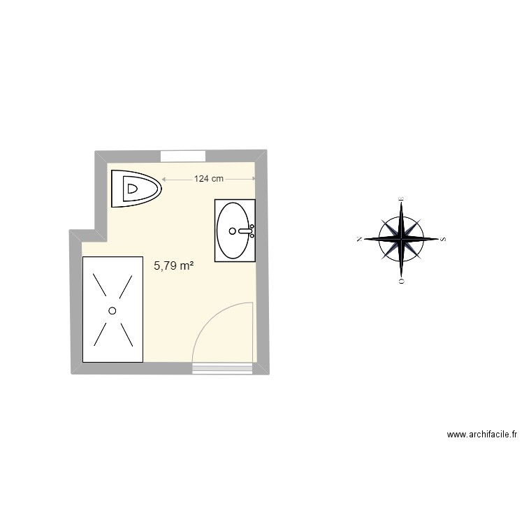 SdeB1a. Plan de 0 pièce et 0 m2