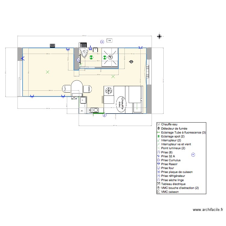 Achille  Elect 01. Plan de 0 pièce et 0 m2