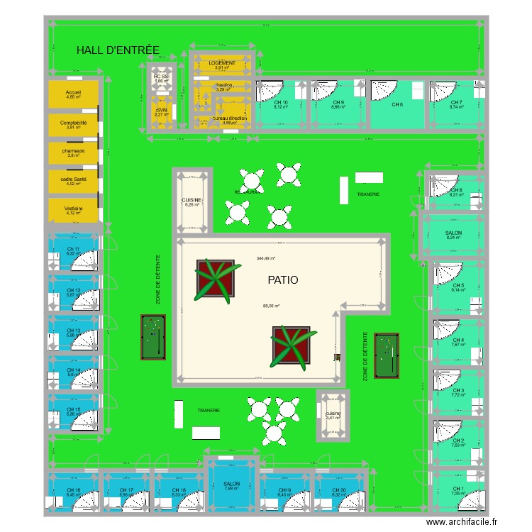 FJT1. Plan de 0 pièce et 0 m2