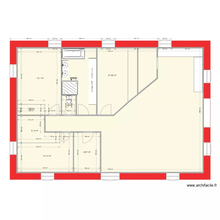 GAUF Plan 3. Plan de 