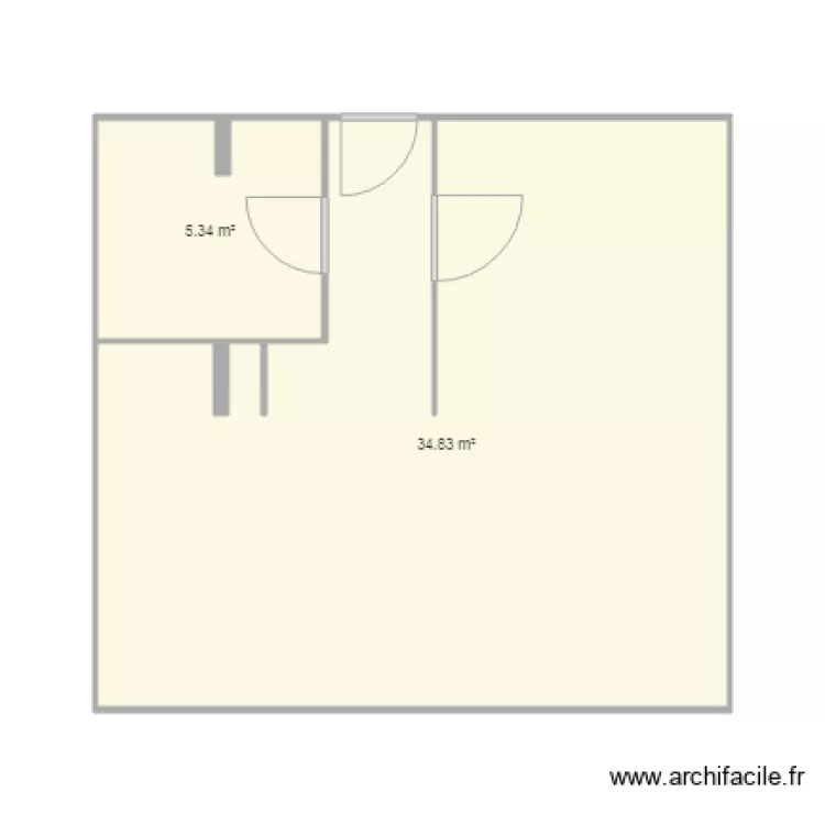 Val Louron 36. Plan de 