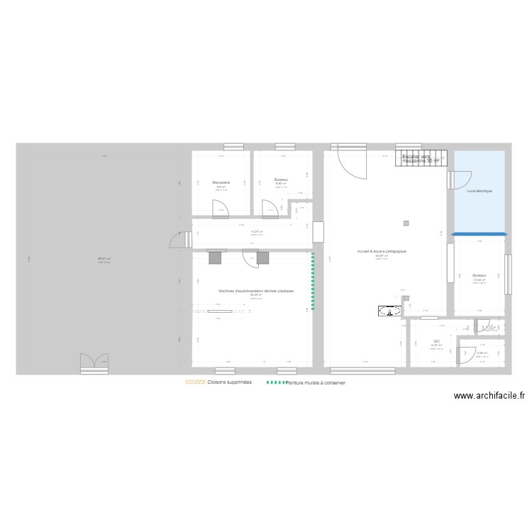 Plan atelier Mettray v2. Plan de 0 pièce et 0 m2