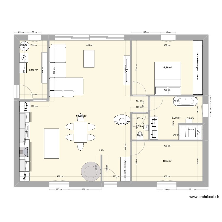 Maison 3. Plan de 0 pièce et 0 m2