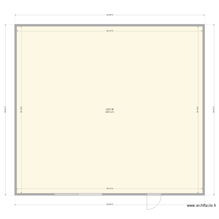 Tissue Freezer No Walkway. Plan de 0 pièce et 0 m2