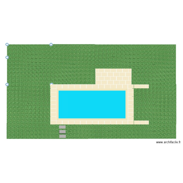 plan piscine . Plan de 0 pièce et 0 m2