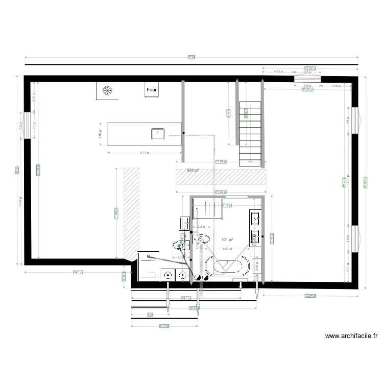 Christel fondation. Plan de 