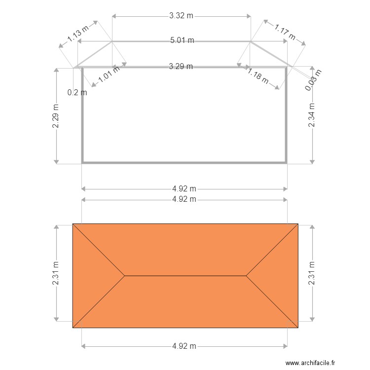 JURY Toiture. Plan de 0 pièce et 0 m2