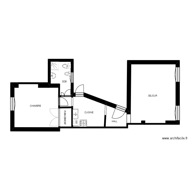 ROUX EXISTANT. Plan de 0 pièce et 0 m2
