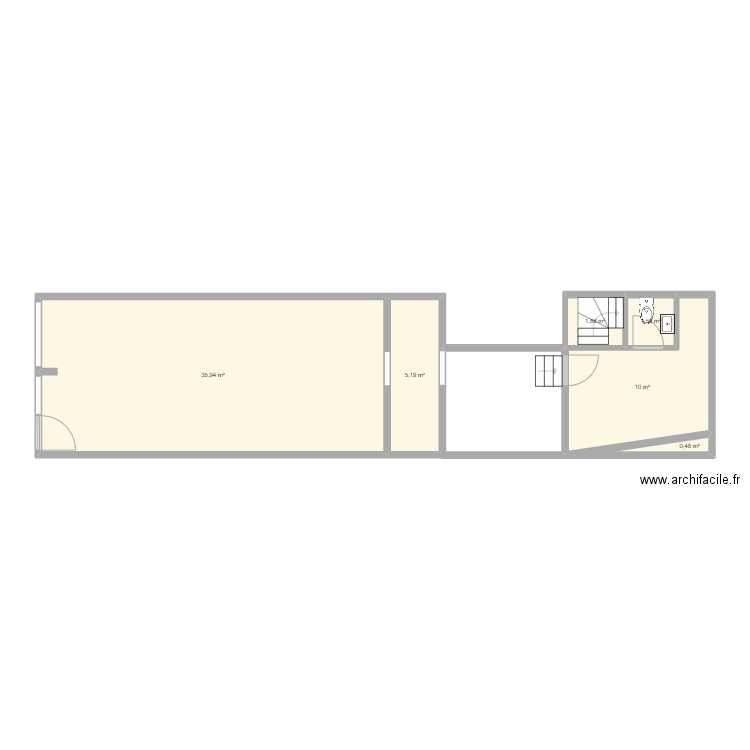 Plan boutique . Plan de 0 pièce et 0 m2