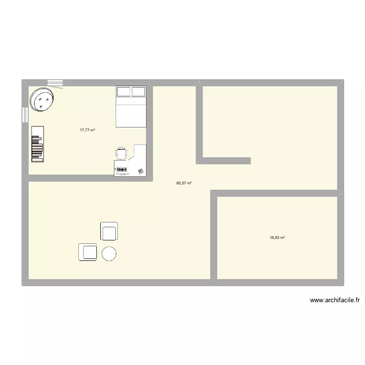 numeratie. Plan de 5  et 132 m²