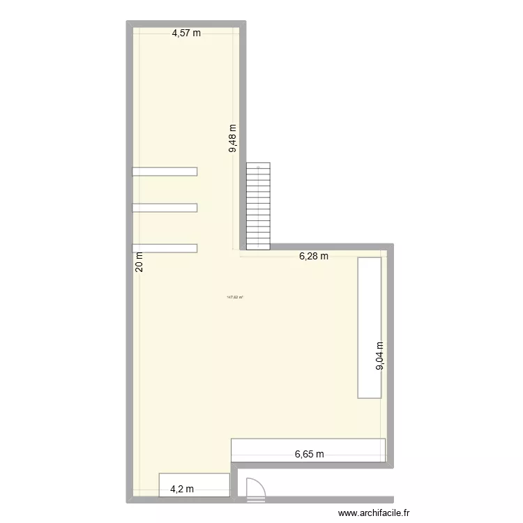 Maintenance. Plan de 1 et 148 m² Maintenance. Plan de 1 et 148 m²