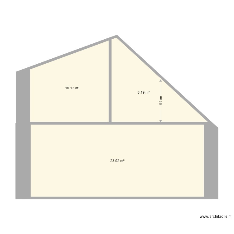 dongeron coupe. Plan de 0 pièce et 0 m2