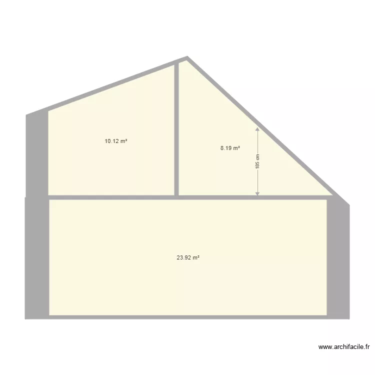 dongeron coupe. Plan de 