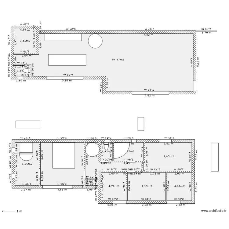 maison. Plan de maison. Plan de
