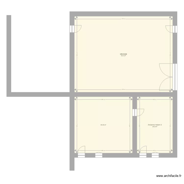 Plan d&eacute;pendance Brie. Plan de 