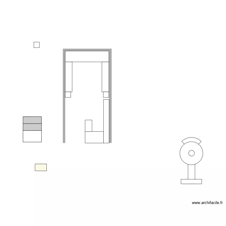 roue Closerie. Plan de 