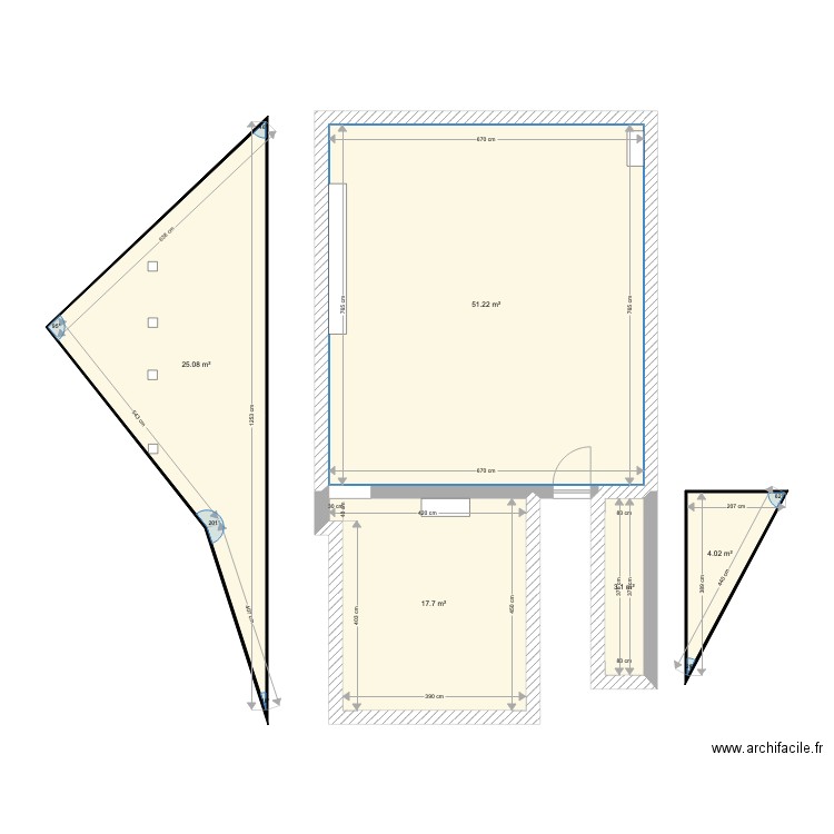 VIALLE . Plan de 0 pièce et 0 m2