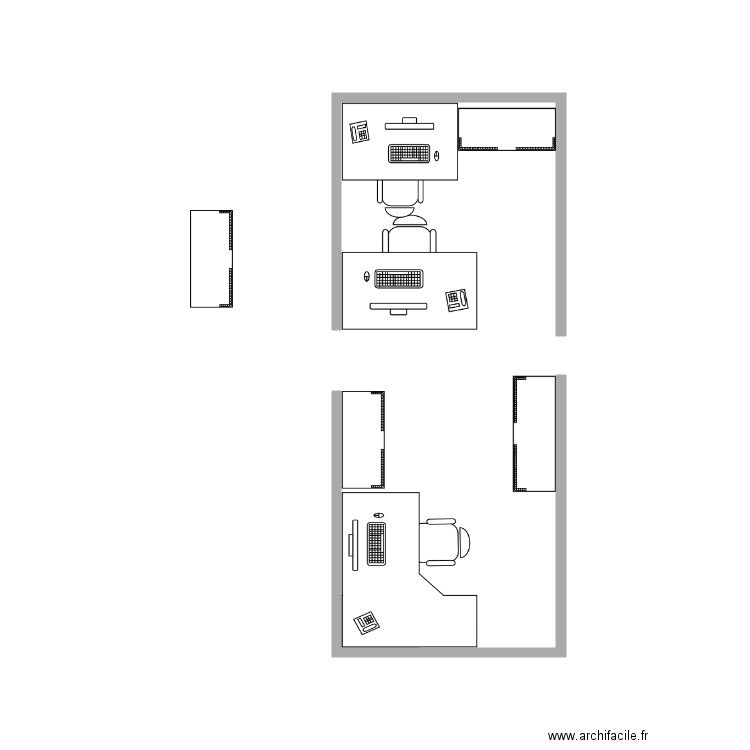 Bureau test 4 BIS 2. Plan de 0 pièce et 0 m2