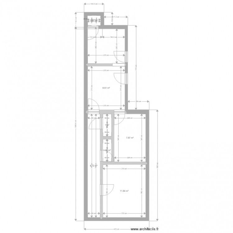 maison fenain. Plan de 0 pièce et 0 m2