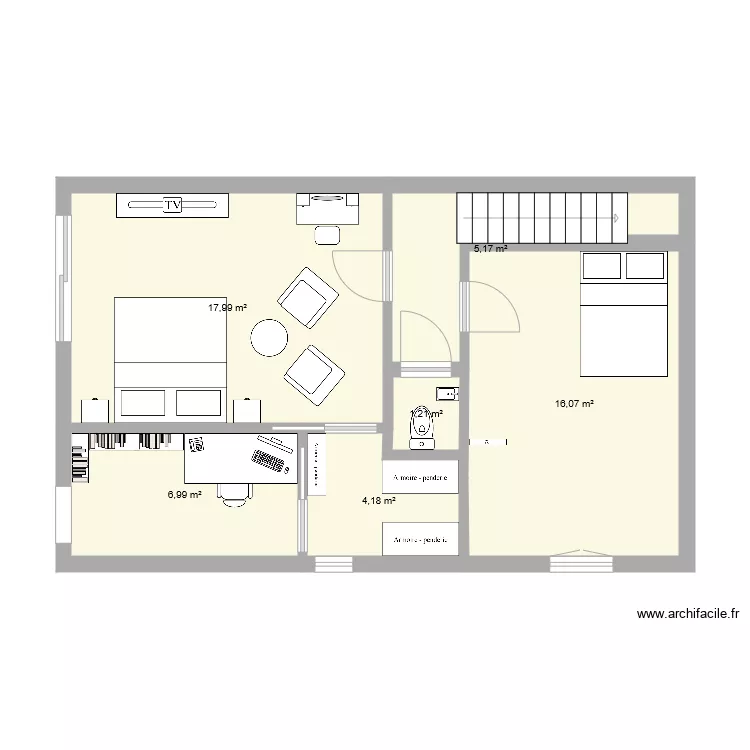extention. Plan de 